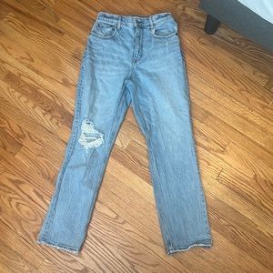 Abercrombie & Fitch 90’s straight Ultra High Rise Jeans